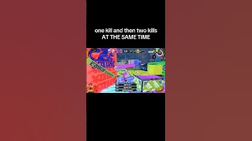 one kill and then two kills AT THE SAME TIME #splatoon #splatoon3