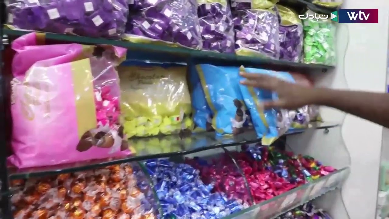 جولة في محل لبيع الشوكولاتة في ليبيا_طرابلس