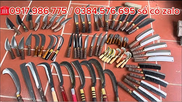 💥MỚI NHẤT : QUẮM( RỰA) ,DAO CHẶT  ,DAO THÁI ,DAO LÓC ,MẪU MỚI NHẤT TẠI LÒ RÈN 