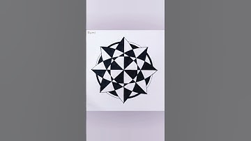 Geometric patterns drawing // geometric drawing ideas #shorts #artshorts #shortsart #drawing #art