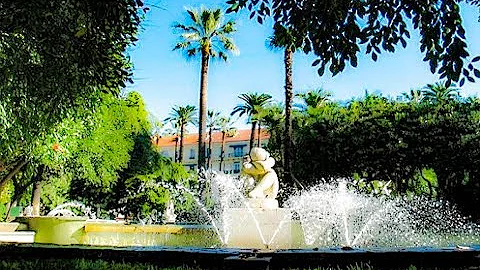 A Walk Though Jardin Alsace Lorraine, Nice, France