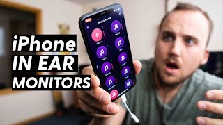 HOW TO SET UP WIRELESS INEAR MONITORS ON AN IPHONE