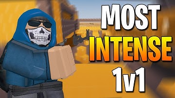 The Most INTENSE 1v1.. (Roblox Arsenal)