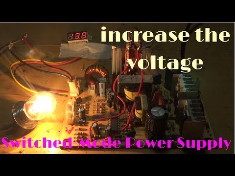 Cara Menaikan Tegangan Sebuah Power Supply Switching (SMPS).