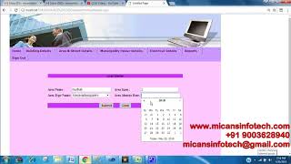 MUNICIPALITY ADMINISTRATION MANAGEMENT SYSTEM screenshot 5