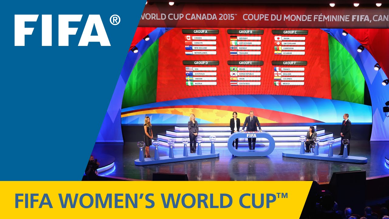 Women's World Cup Official Draw Summary  YouTube