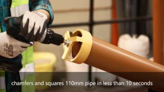 The Revolutionary Pipe Chamfer Tool