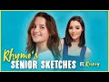 Rhyme & Rooney | Senior Sketches: Jules LeBlanc and Indiana Massara