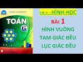 Video Chương 3 - Bài 1 - HÌNH VUÔNG. TAM GIÁC ĐỀU. LỤC GIÁC ĐỀU - Lý thuyết