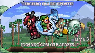 SKELETRON HOJE! 💀🔥 Terraria 1.4.5 – Live 3 com a rapazeada - !comandos