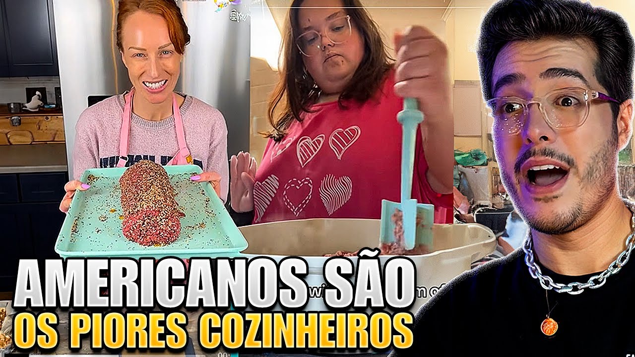AMERICANOS NA COZINHA SÃO UM DESASTRE ABSOLUTO  - Bruno Baroni