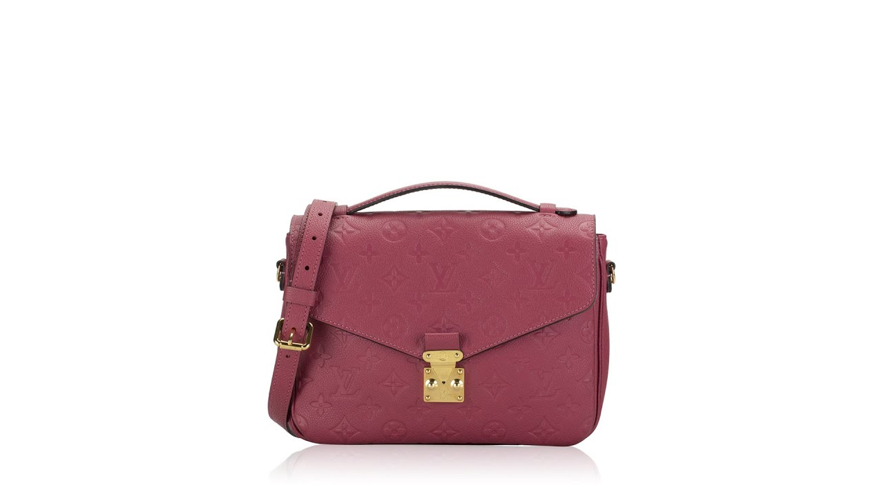 Empreinte Pochette Metis Rose Bruyere