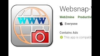 Websnap-Web Capture Web Widget Installation, Set-Up and Full Review screenshot 2