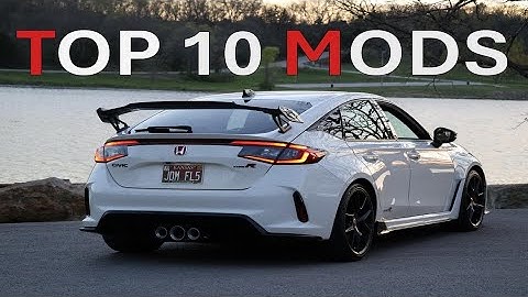 10 MUST-HAVE MODS for the 2023 Civic Type R FL5! #honda  #fl5 #civictyper