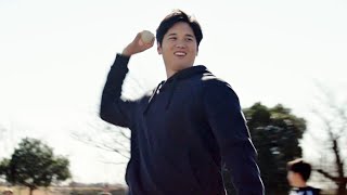 大谷翔平、子どもたちと無邪気な触れ合い！「自分のピークはまだ」本音語る姿も　Salesforce新CM