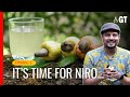 Niro making cashew juice at svd raia  goan appetit  goan food show  goa 2024  gomantak times 