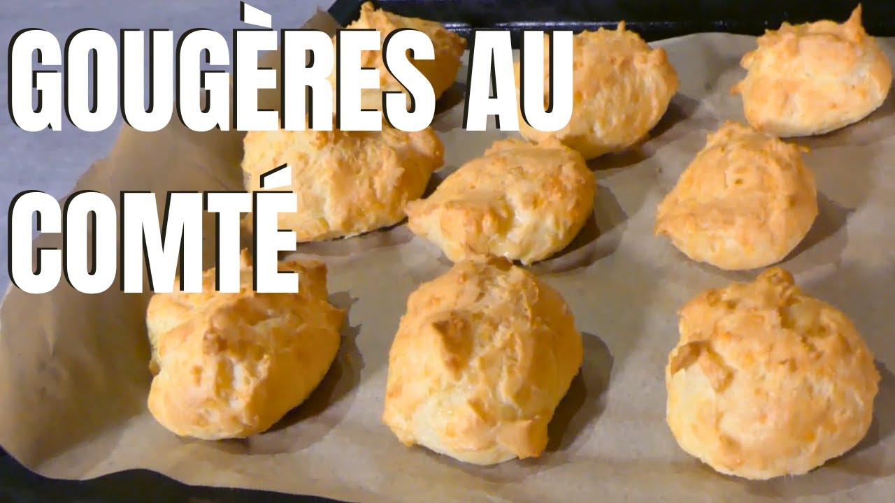 Gougères au Comté : la Recette d'un Délice au Fromage 🧀 Inratable !