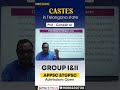 📘 Castes in Telangana state Indian Society Class 🎓 by Prof. Ganesh sir 👨‍🏫 | merit minds