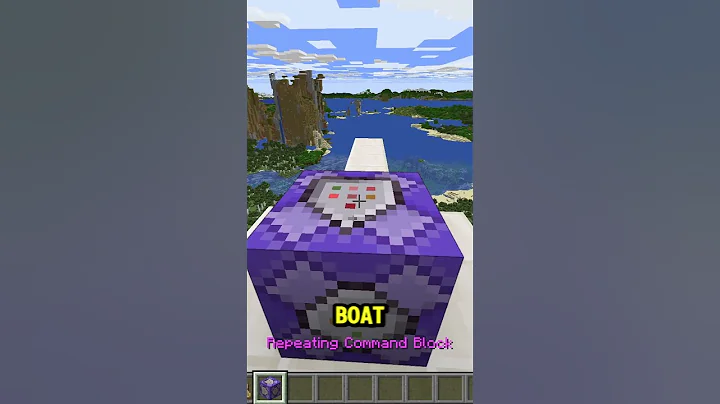 Cool Minecraft Commands (Java Edition): Part 1 | Create An Automatic Ice Track