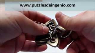 Celebrity Vídeo Solución del Rompecabezas Puzzle de Metal Hanayama Cast Helix Solution Profile