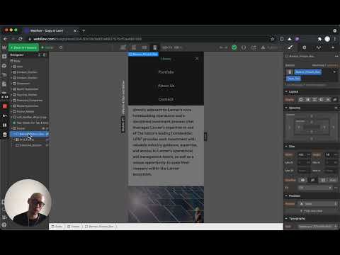 How to fix a bug in Webflow