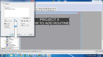 PROJECT 5 | RSLOGIX 5000 - ADD ROUTINE