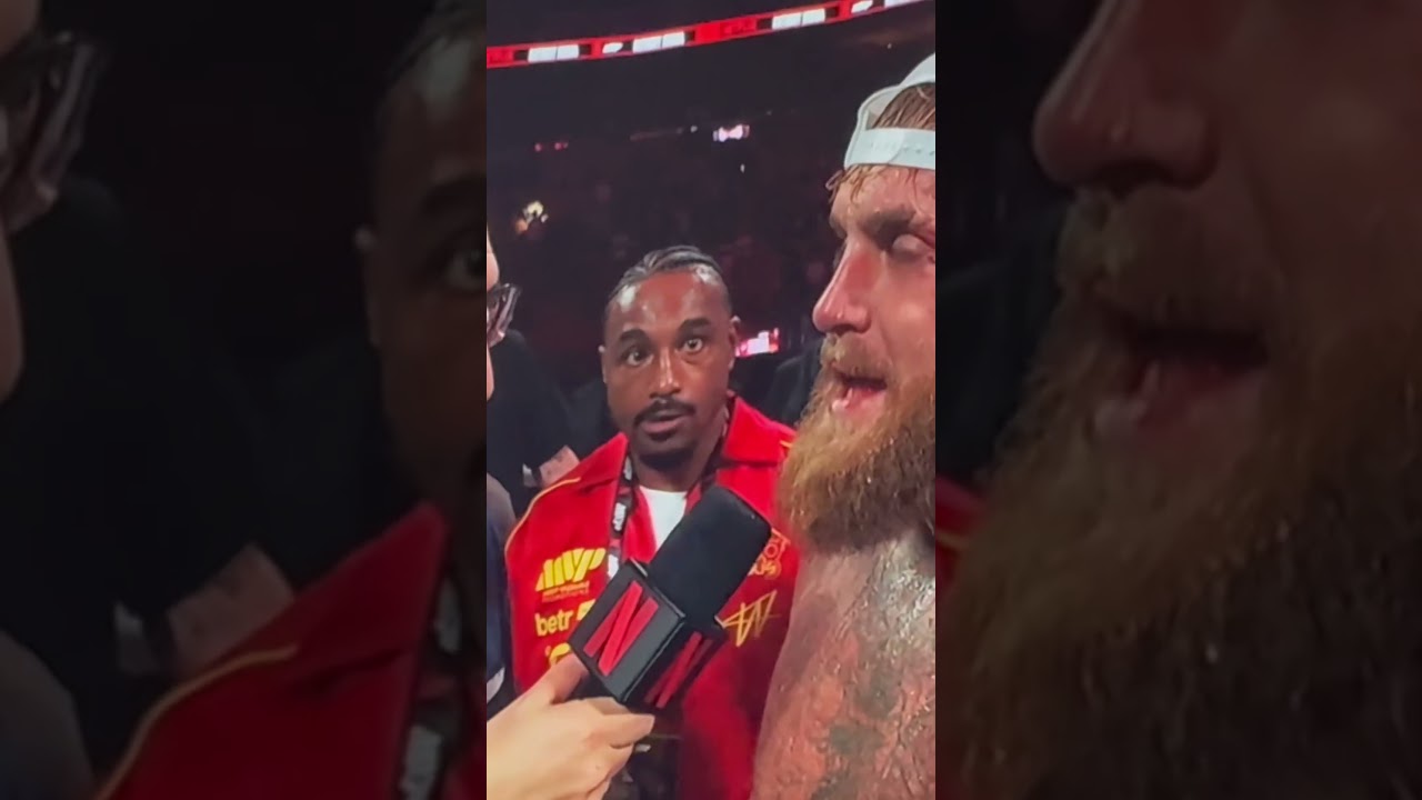 Jake Paul and Anthony Joshua was the funniest fight bro. #funny #jakepaul #boxing #meme #viral