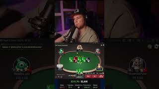 ЖАДНЫЙ ВЕЛЬЮ БЕТ НА РИВЕРЕ ? #poker #gg #покер #покерок #покерок_shorts #гг #ggpoker @PokerOK_Life