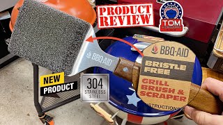 Honest Review of The BBQ-AID BRISTLE FREE Grill Brush And Scraper! / How Well Does It Work?