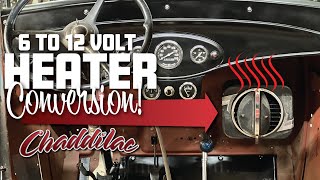 6V to 12V Heater Conversion · Update that cool old heater in your hot rod! by Chaddilac's Hot Rods & Fabrication 457 views 2 months ago 50 minutes