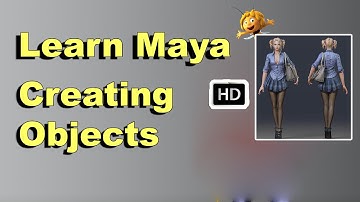 Learn Maya HD | Creating Objects | Maya Autodesk 3D Basics Animation HD | - Comprint Multimedia