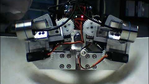 Pipe inspection robot for LANL