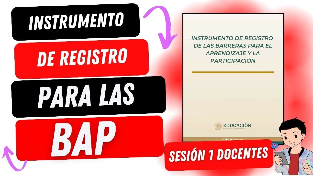 INSTRUMENTO DE REGISTRO PARA LAS BARRERAS PARA EL APRENDIZAJE Y LA