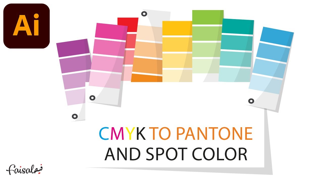 Convert CMYK To Pantone And Spot Color Adobe Illustrator YouTube Convert CMYK To Pantone And Spot Color Adobe Illustrator YouTube