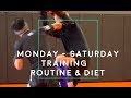 Monday to Saturday Training Routine & Diet - Fight Camp Ep 2