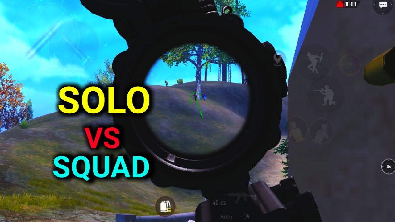 I tried Solo Vs squad | Pubg Mobile - YouTube