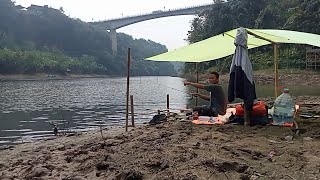 CAMP FISHING Ep. 74 Bawah Jembatan Tol citarum pertama di Cianjur