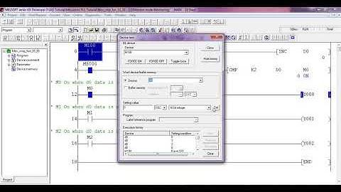 Mitsubishi Compare Instruction