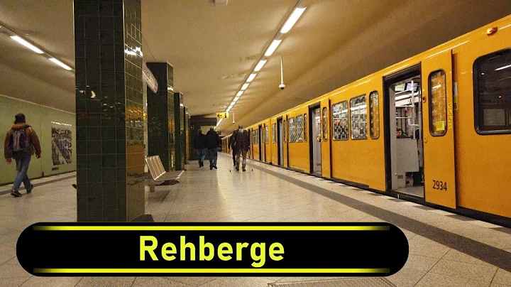 U-Bahn Station Rehberge - Berlin 🇩🇪 - Walkthrough 🚶