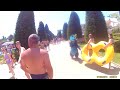 Аквапарк "Золотая Бухта" Геленджик, толпы туристов