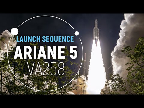 Flight VA258 | Ariane 5 Launch Sequence | Arianespace
