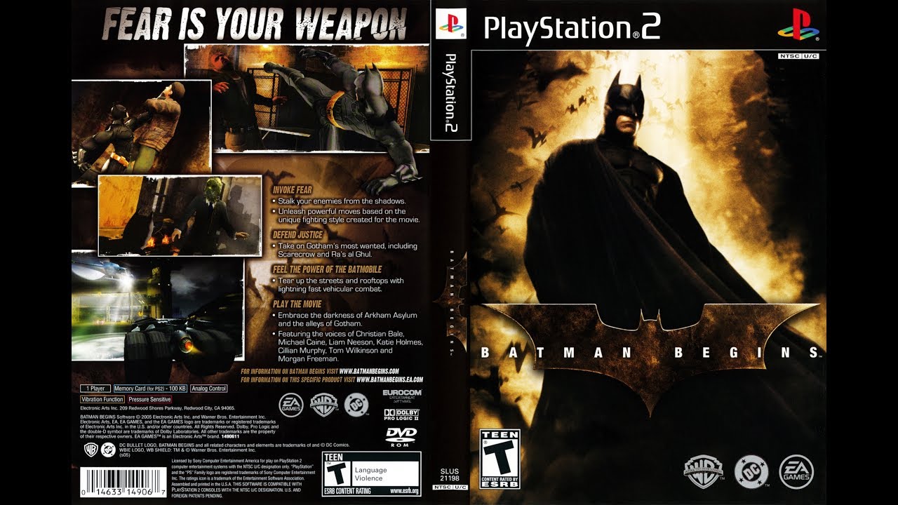 Testeando ha: Batman Begins de ps2 en ps3 hfw - YouTube