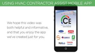 CE HVAC Tech Assist Mobile App screenshot 1