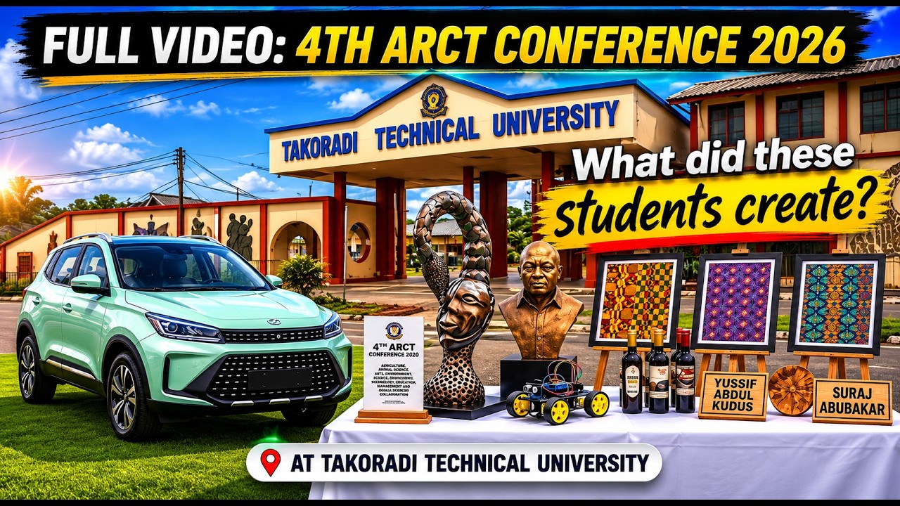 Still from These Ghanaian Students Built Incredible Inventions |TTU Campus Became A Technology Arena FULL VIDEO