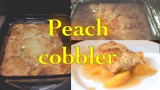 How to make peach cobbler | Showmetati