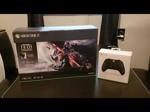 XBox One X - Star Wars Jedi Fallen Order Unboxing