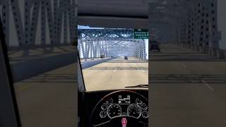 ATS Louisiana DLC Highway Bridge Crossing #ATS #NewDLC #Simulation