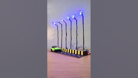 automatic street light on | arduino project | arduino IR sensor project | #diy #experiment #arduino