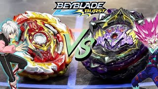 Lucifer The End VS World Spriggan / Lean VS Shu (Beyblade Burst Sparking/Surge Türkçe)