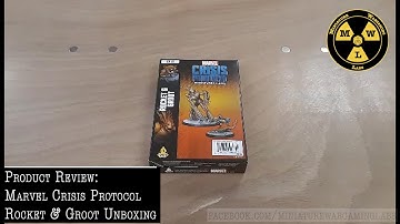 Unboxing: Marvel Crisis Protocol Rocket and Groot